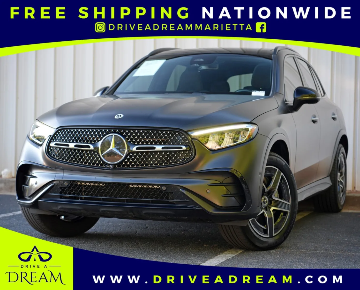 Gray 2024 Mercedes-Benz GLC 300 w/ AMG Line & Exclusive Trim Packages for sale in Marietta, GA