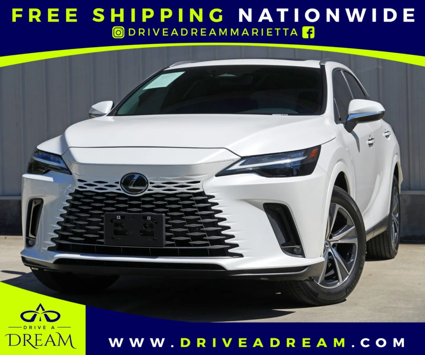 White 2023 Lexus RX 350 Premium for sale in Marietta, GA