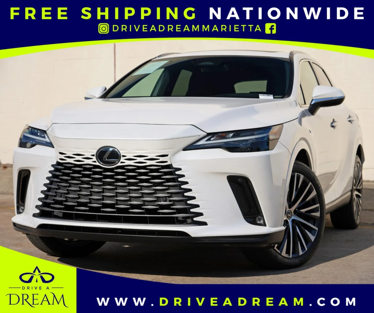White 2023 Lexus RX 350 Premium Plus for sale in Marietta, GA