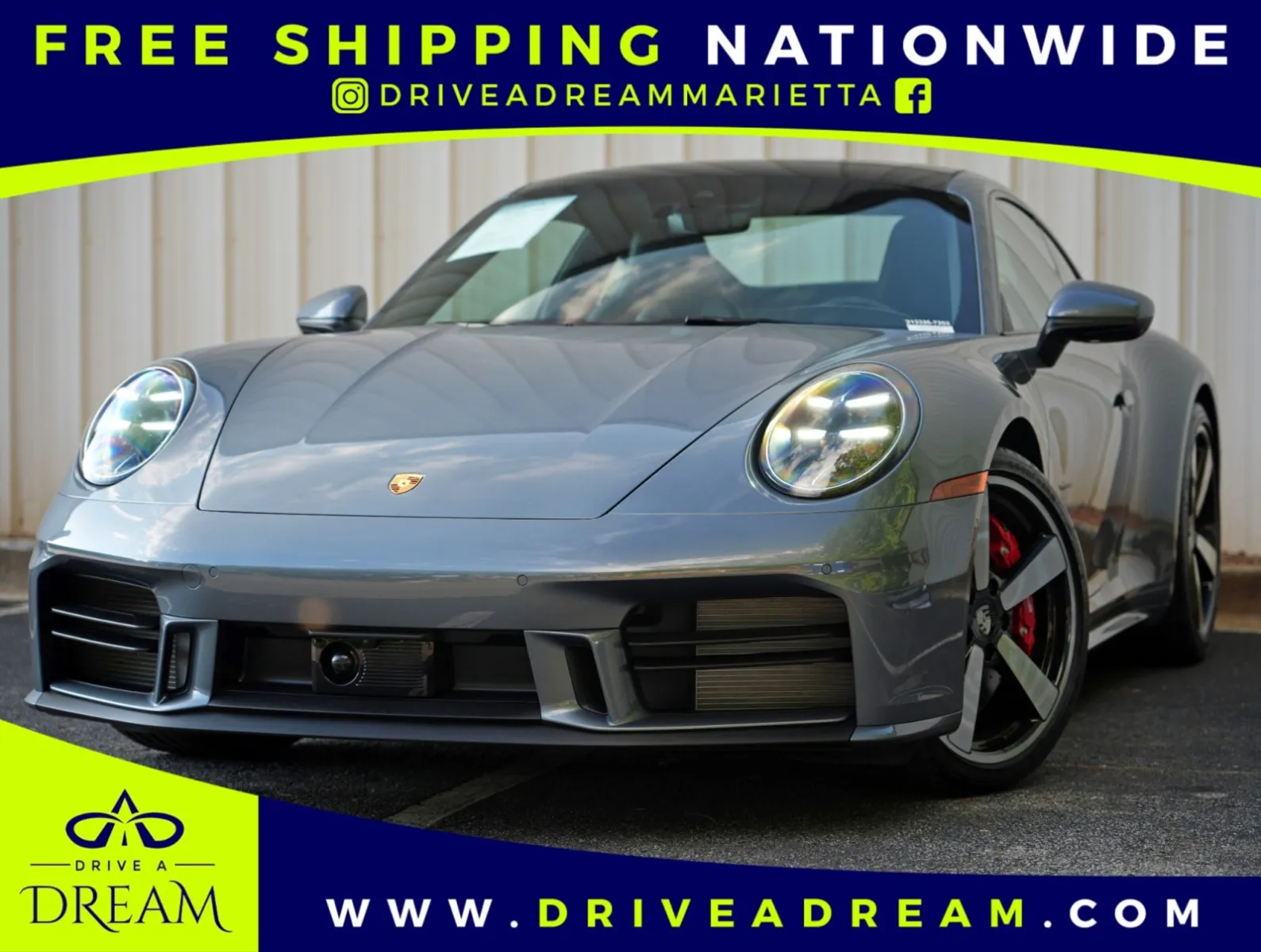 Gray 2026 Porsche 911 Carrera S w/ Premium Package for sale in Marietta, GA