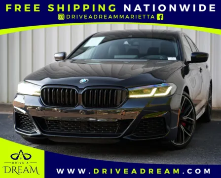 Black 2023 BMW 5 Series 540i w/ M Sport, Premium & Shadowline Packages for sale in Marietta, GA