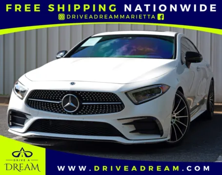 White 2021 Mercedes-Benz CLS 450 w/ Premium, AMG Line & Night Packages for sale in Marietta, GA