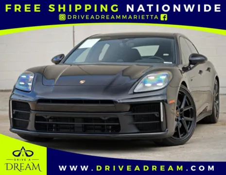 Black 2025 Porsche Panamera 4S E-Hybrid for sale in Marietta, GA