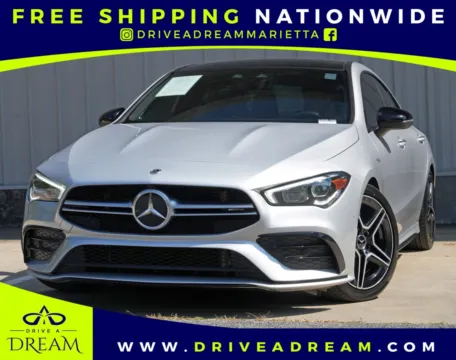 Silver 2023 Mercedes-Benz CLA AMG CLA 35 w/ Parking Assist & AMG Night Packages for sale in Marietta, GA