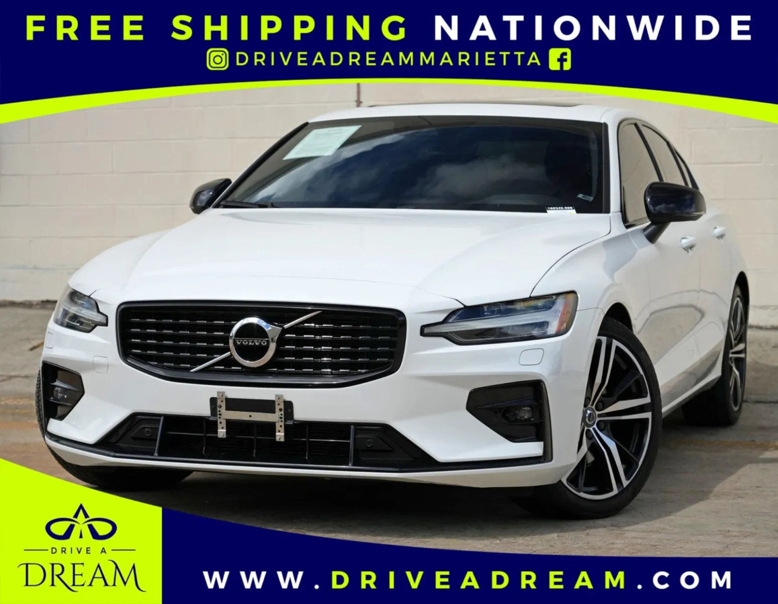 White 2022 Volvo S60 R-Design for sale in Marietta, GA