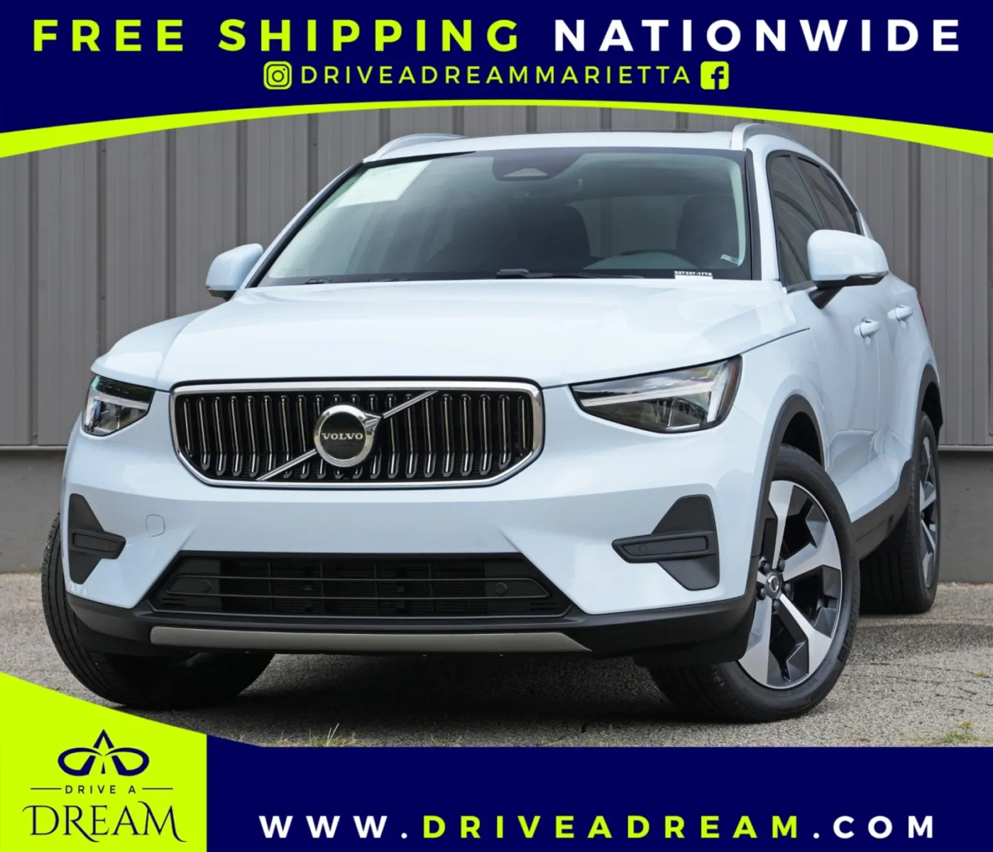 Blue 2025 Volvo XC40 Core Bright Theme for sale in Marietta, GA