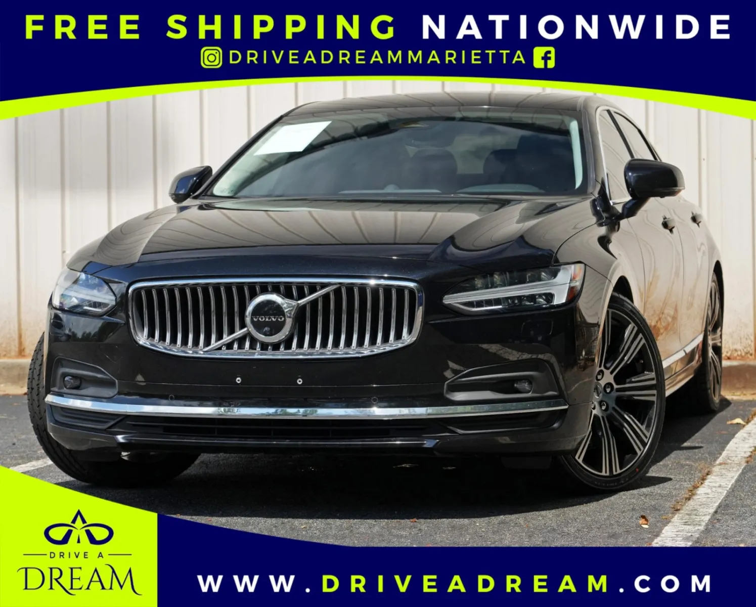 Black 2023 Volvo S90 Ultimate w/ Lounge Package for sale in Marietta, GA