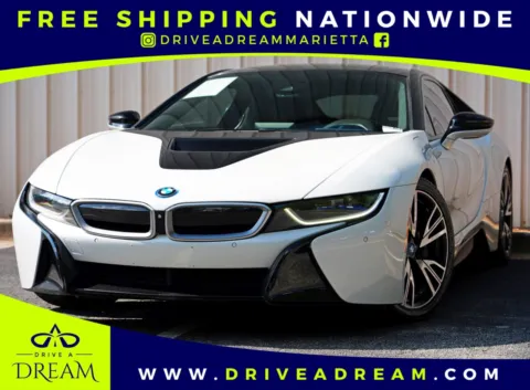 White 2015 BMW i8 w/ Tera World for sale in Marietta, GA
