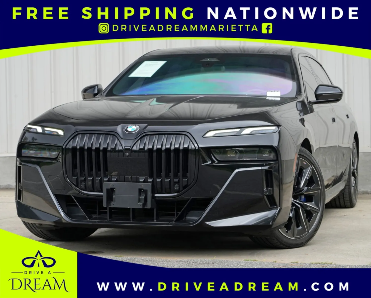 2023 BMW 7 Series 740i w/ M Sport & Parking Assist Packages for sale in Marietta, GA