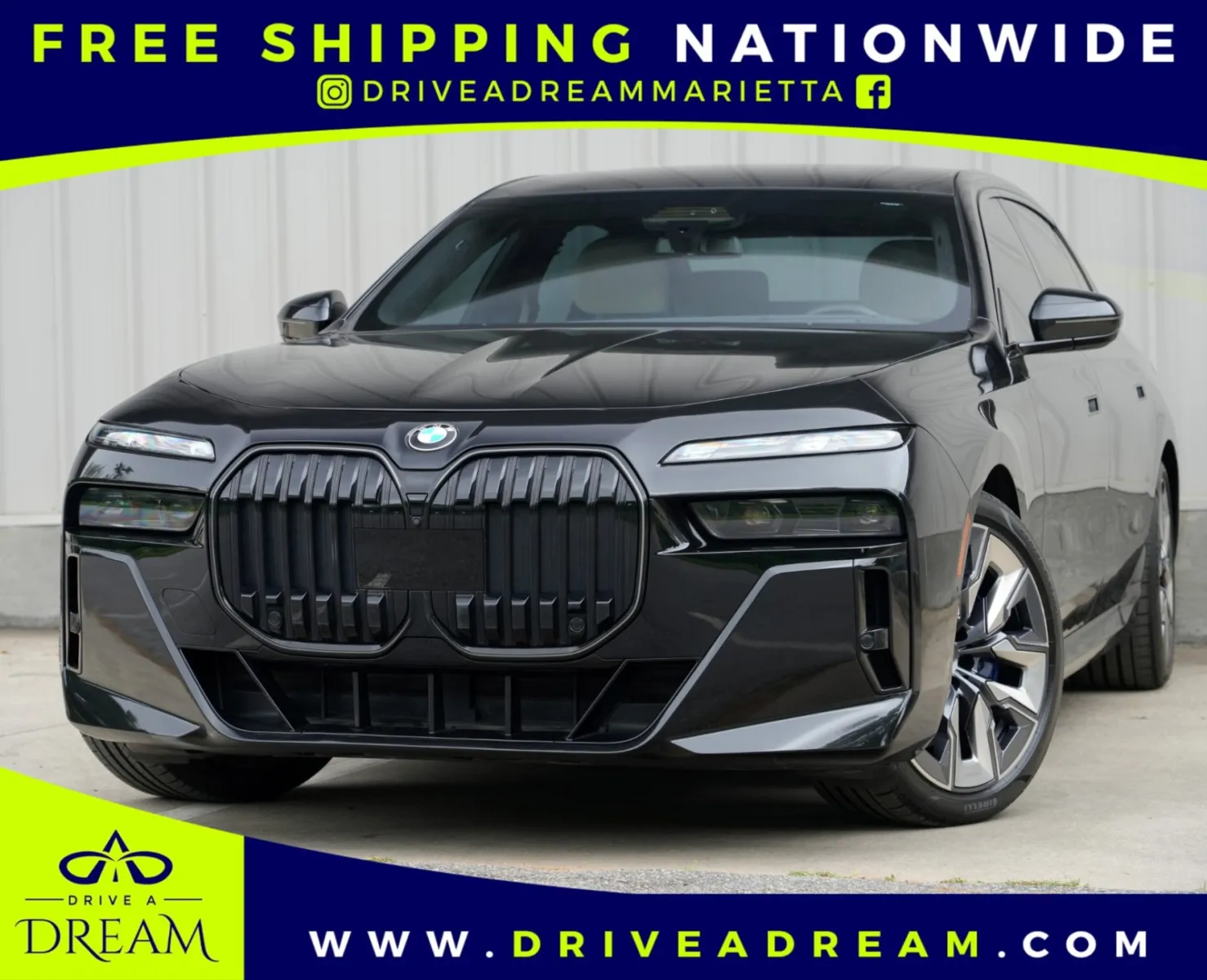 Black 2024 BMW 7 Series 760i xDrive w/ Executive, Premium & M Sport Packages for sale in Marietta, GA