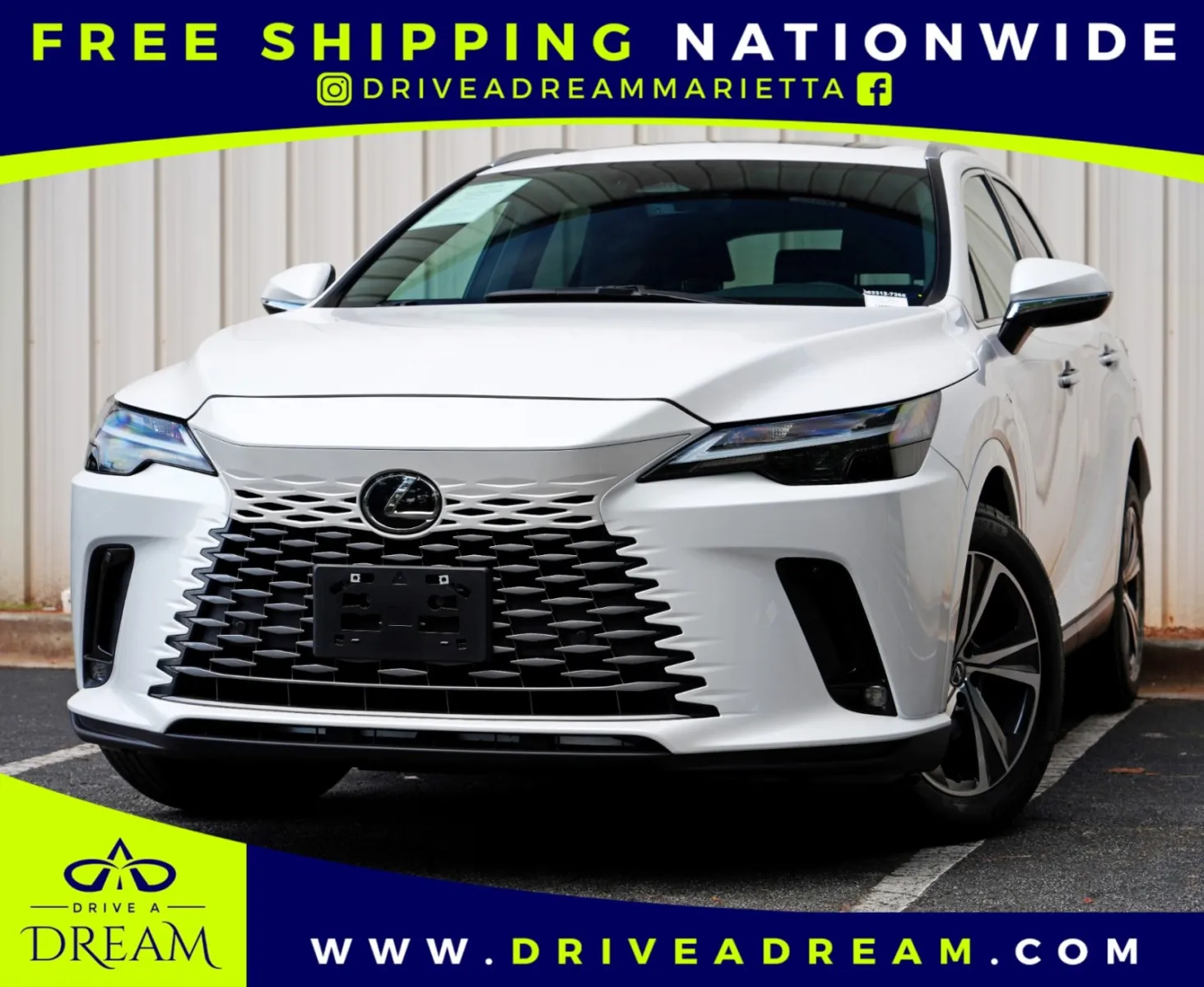 White 2025 Lexus RX 350 w/ Tech Package for sale in Marietta, GA