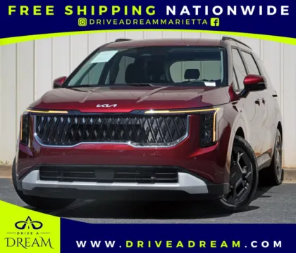 Red 2025 Kia Carnival Hybrid EX for sale in Marietta, GA