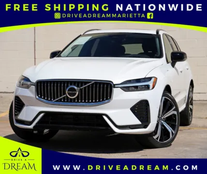 White 2024 Volvo XC60 Recharge Plug-In Hybrid Ultimate Dark Theme for sale in Marietta, GA