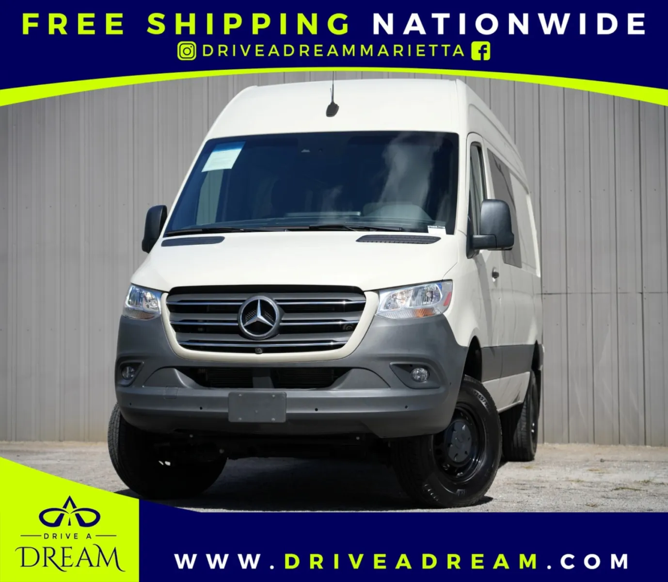 Gray 2021 Mercedes-Benz Sprinter Crew Van w/ Comfort Plus & Driver Convenience Packages for sale in Marietta, GA