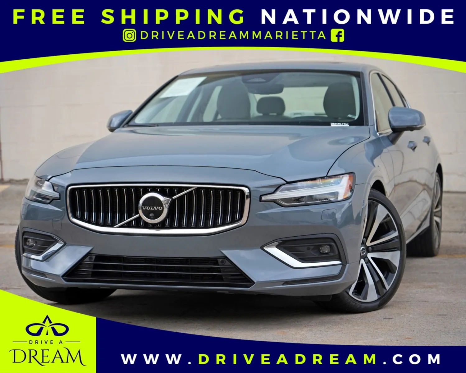 Gray 2023 Volvo S60 Ultimate Bright Theme for sale in Marietta, GA