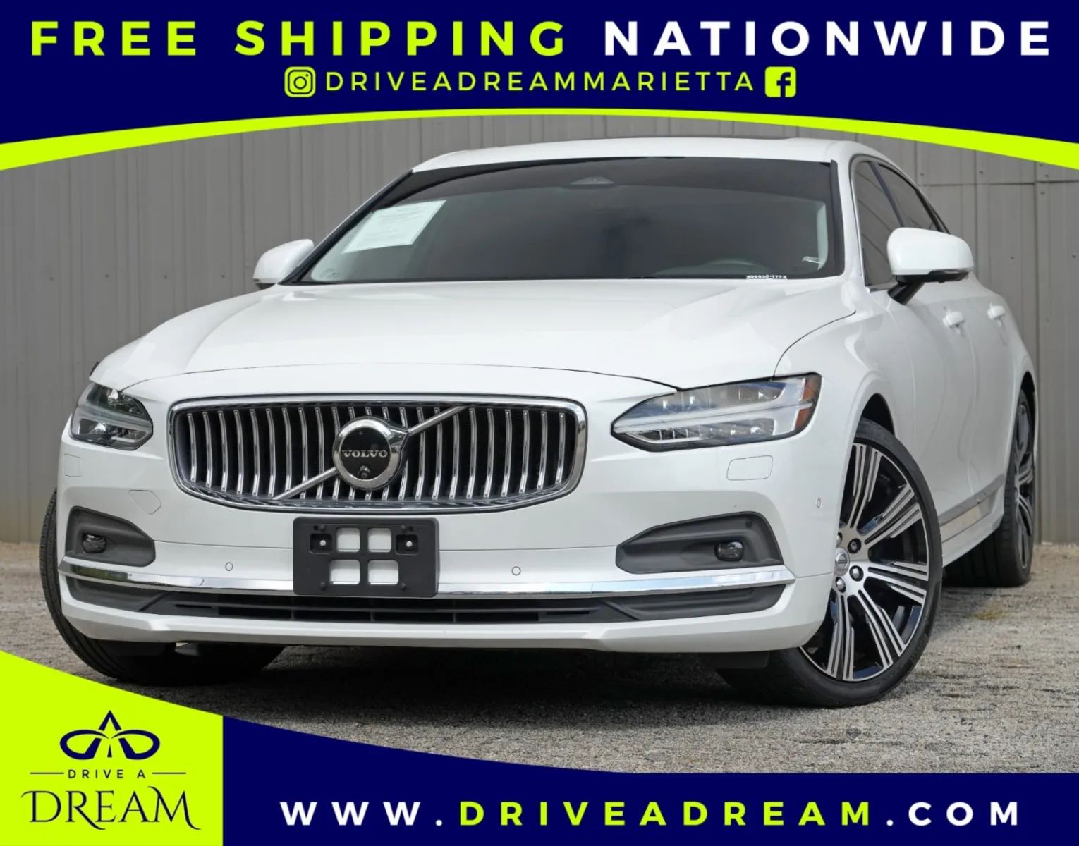 White 2024 Volvo S90 Plus for sale in Marietta, GA