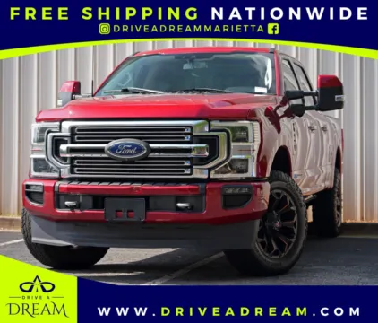 Red 2021 Ford Super Duty F-250 SRW Limited w/ FX4 Off-Road Package for sale in Marietta, GA