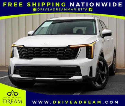 White 2025 Kia Sorento Hybrid EX for sale in Marietta, GA