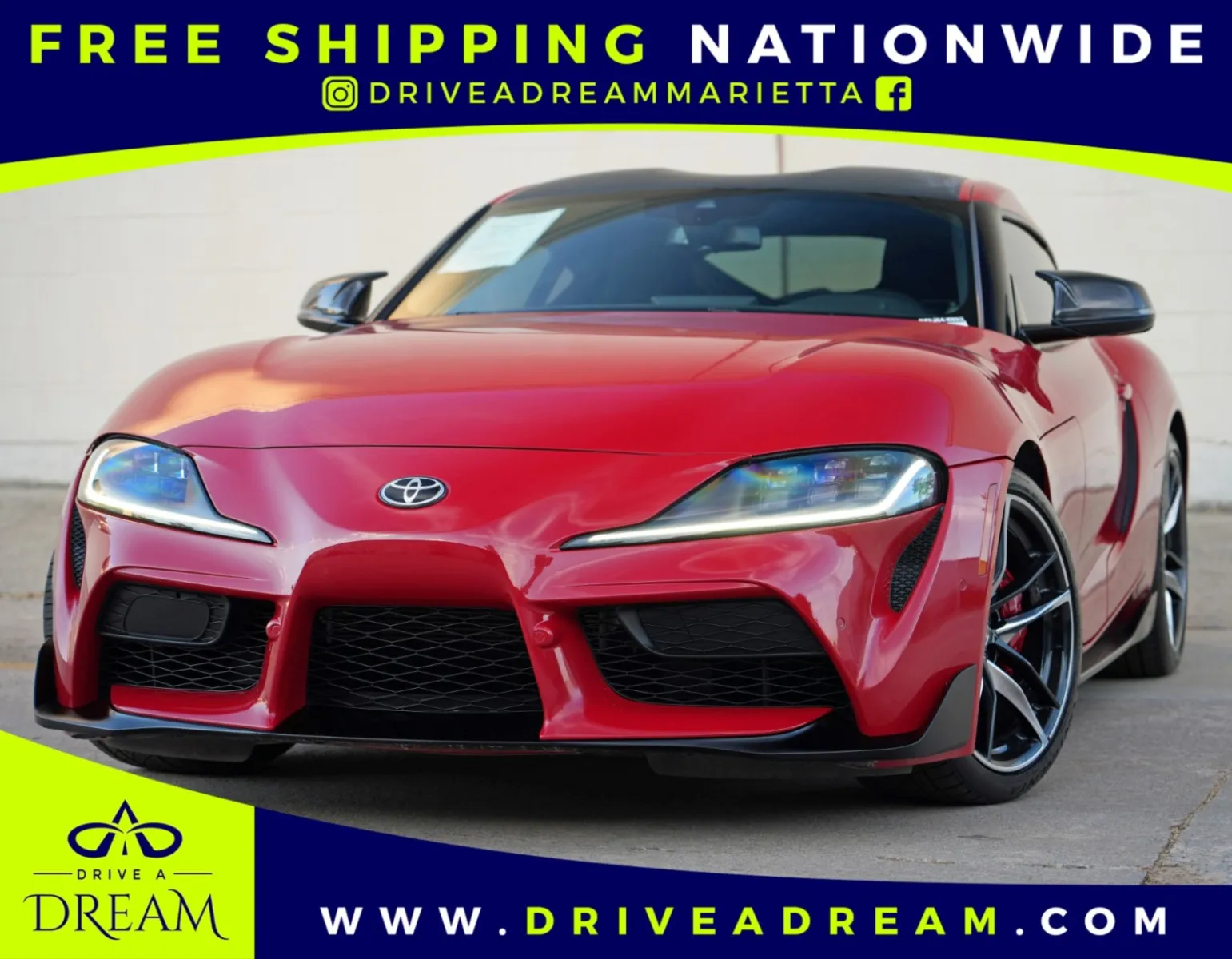 Red 2021 Toyota GR Supra 3.0 Premium w/ Driver Assist Package for sale in Marietta, GA