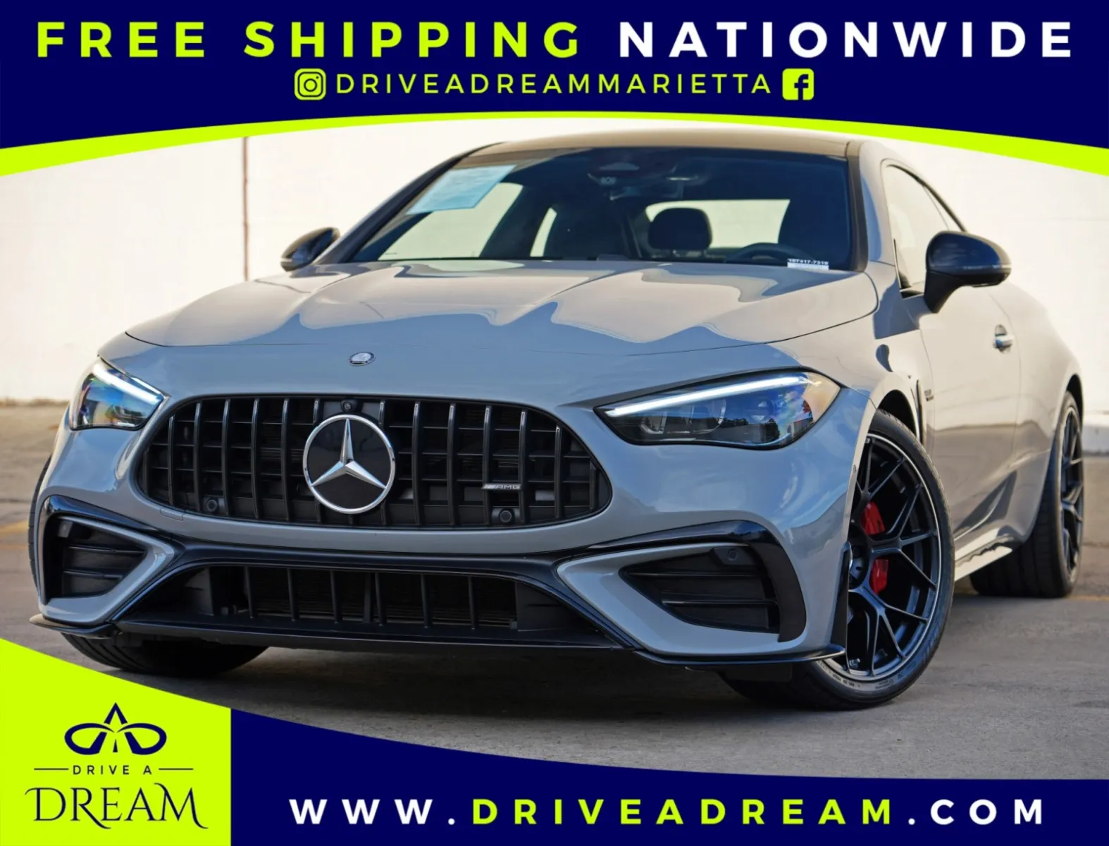 Red 2026 Mercedes-Benz CLE AMG CLE 53 w/ AMG Performance Studio & Dynamic Plus Packages for sale in Marietta, GA