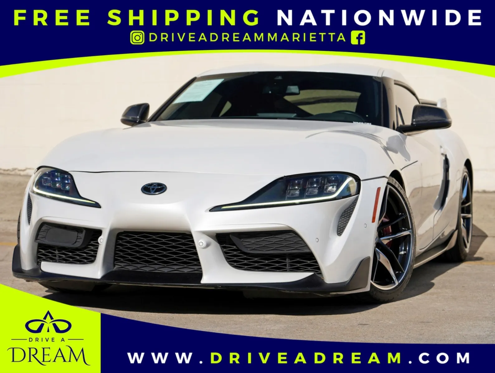 White 2020 Toyota GR Supra 3.0 Premium w/ Driver Assist Package for sale in Marietta, GA