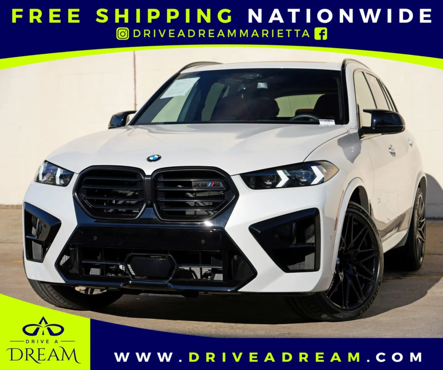 White 2026 BMW X5 M Competition w/ Executive & Driver Assist Packages for sale in Marietta, GA