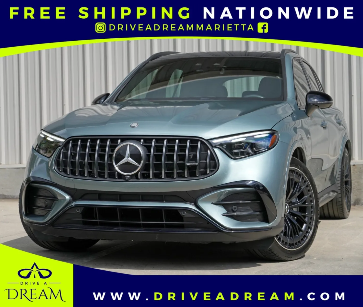 Silver 2025 Mercedes-Benz GLC AMG GLC 43 w/ Pinnacle Trim, Driver Assist & AMG Night Packages for sale in Marietta, GA