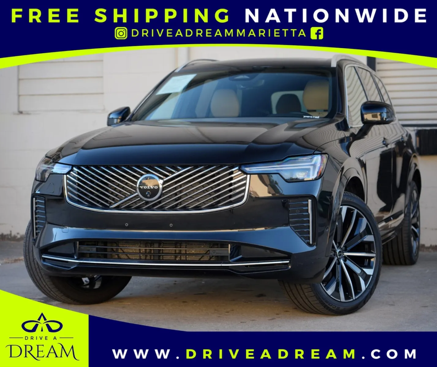 Black 2025 Volvo XC90 Ultra for sale in Marietta, GA