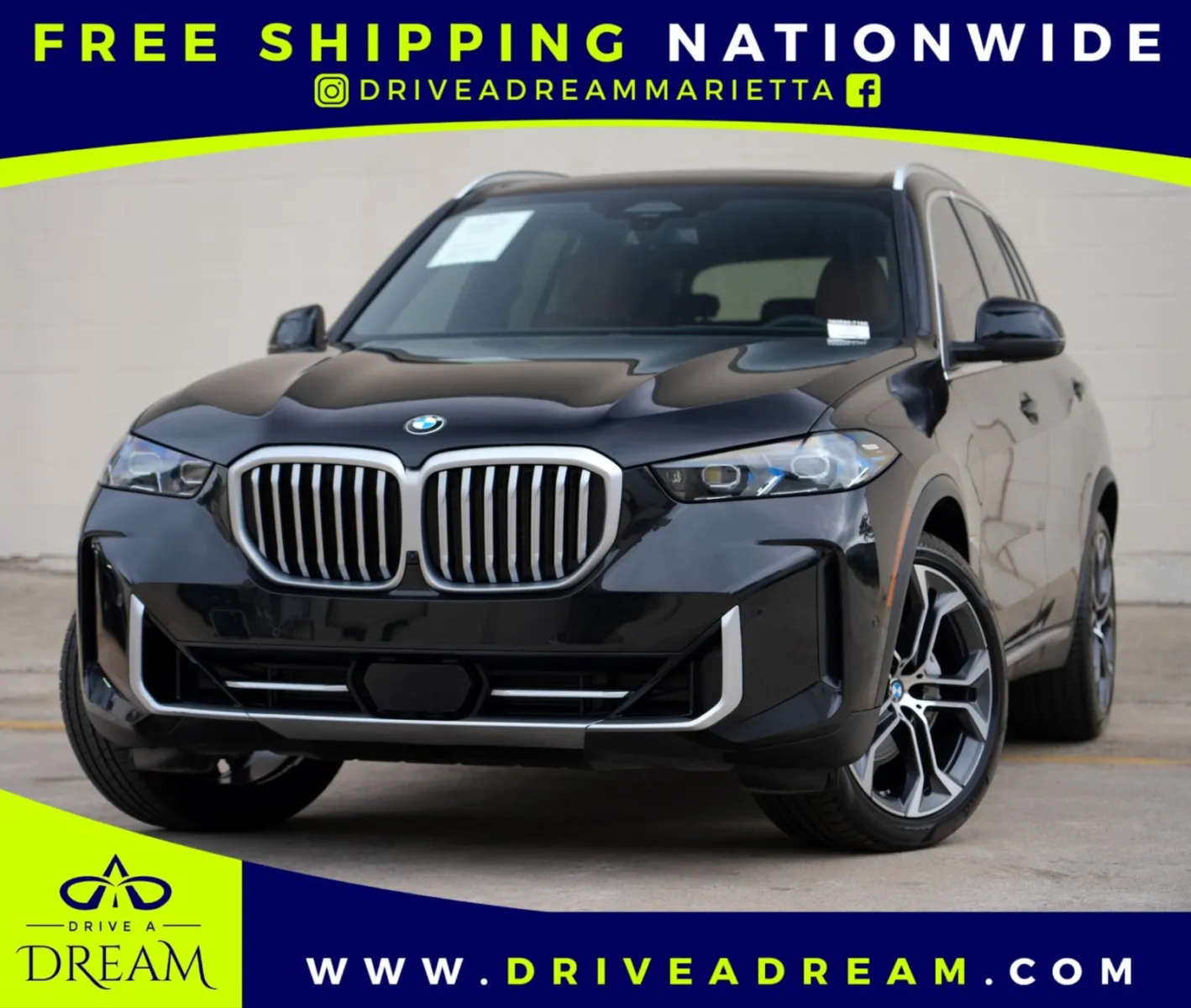 Black 2026 BMW X5 sDrive40i w/ Premium & Parking Assist Packages for sale in Marietta, GA