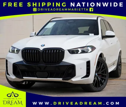 White 2024 BMW X5 xDrive40i w/ M Sport & Premium Packages for sale in Marietta, GA