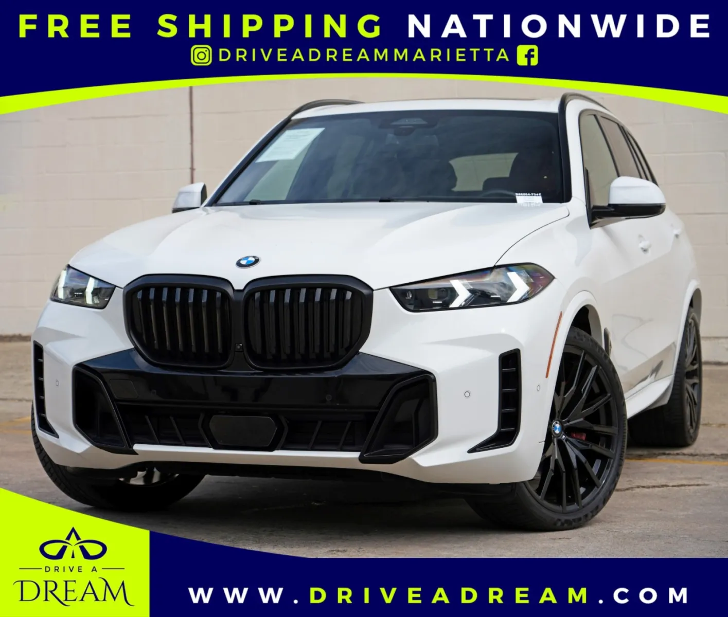 White 2024 BMW X5 xDrive40i w/ M Sport & Premium Packages for sale in Marietta, GA
