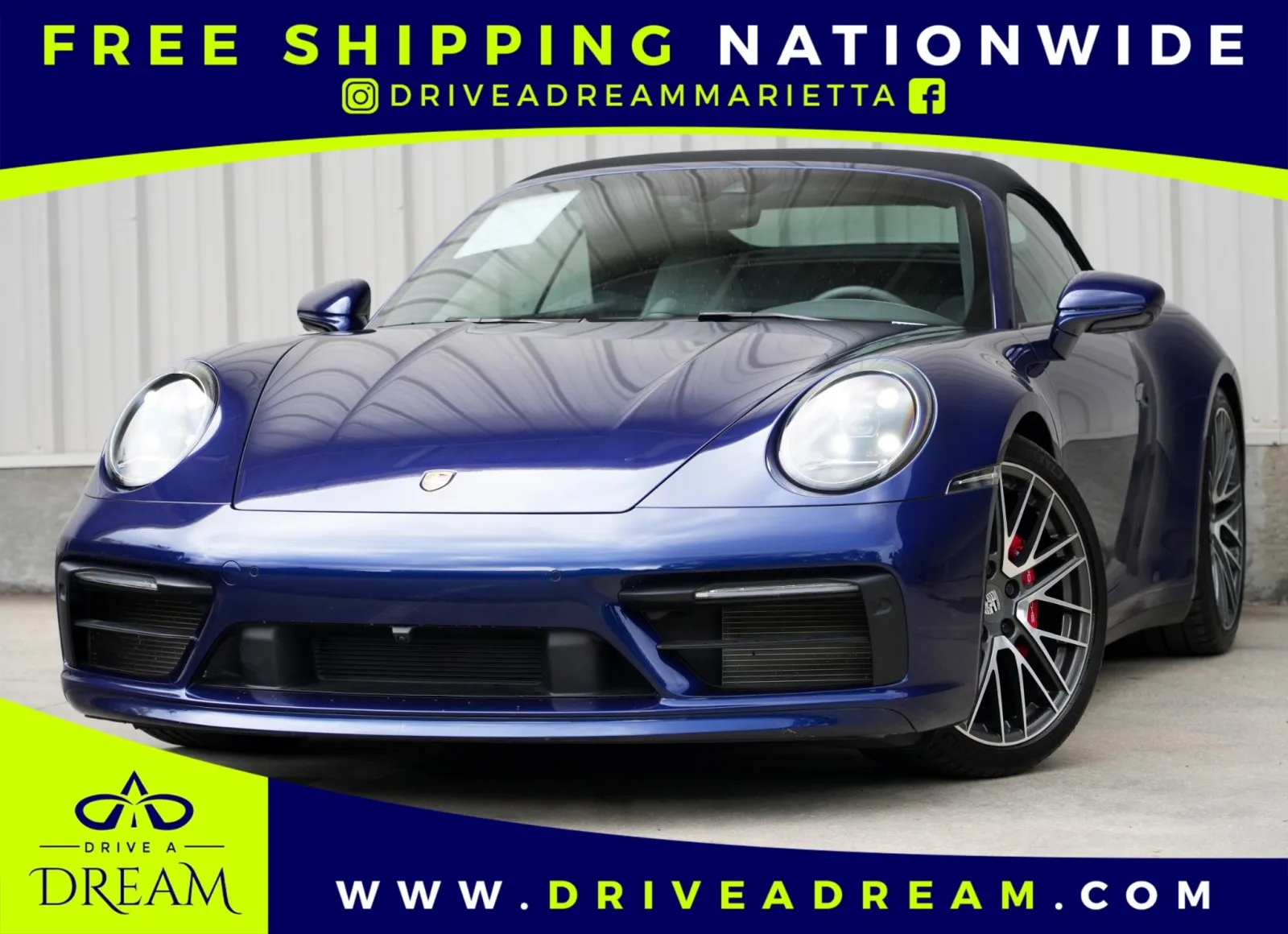 Blue 2024 Porsche 911 Carrera S w/ Premium & Sport Packages for sale in Marietta, GA