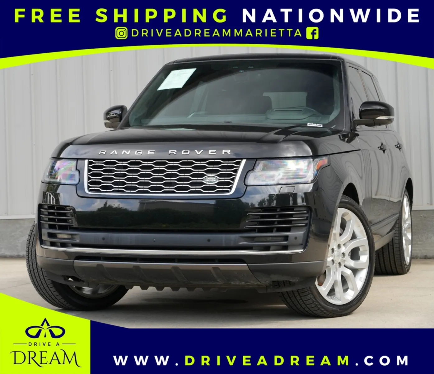 Black 2019 Land Rover Range Rover w/ Driver Assist & Vision Assist Packages for sale in Marietta, GA