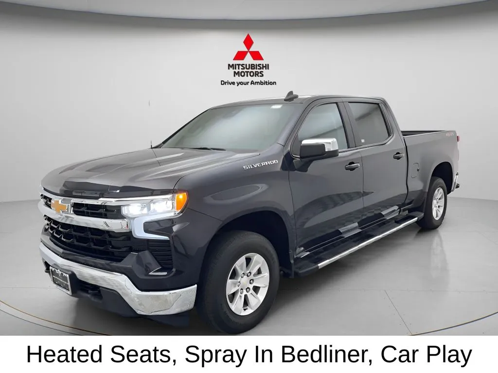 Gray 2024 Chevrolet Silverado 1500 LT for sale in Countryside, IL