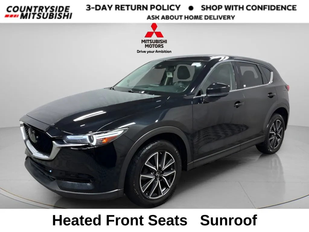 Black 2018 Mazda CX-5 Grand Touring for sale in Countryside, IL
