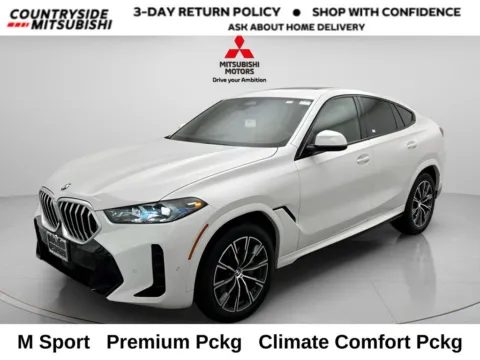 White 2025 BMW X6 xDrive40i for sale in Countryside, IL