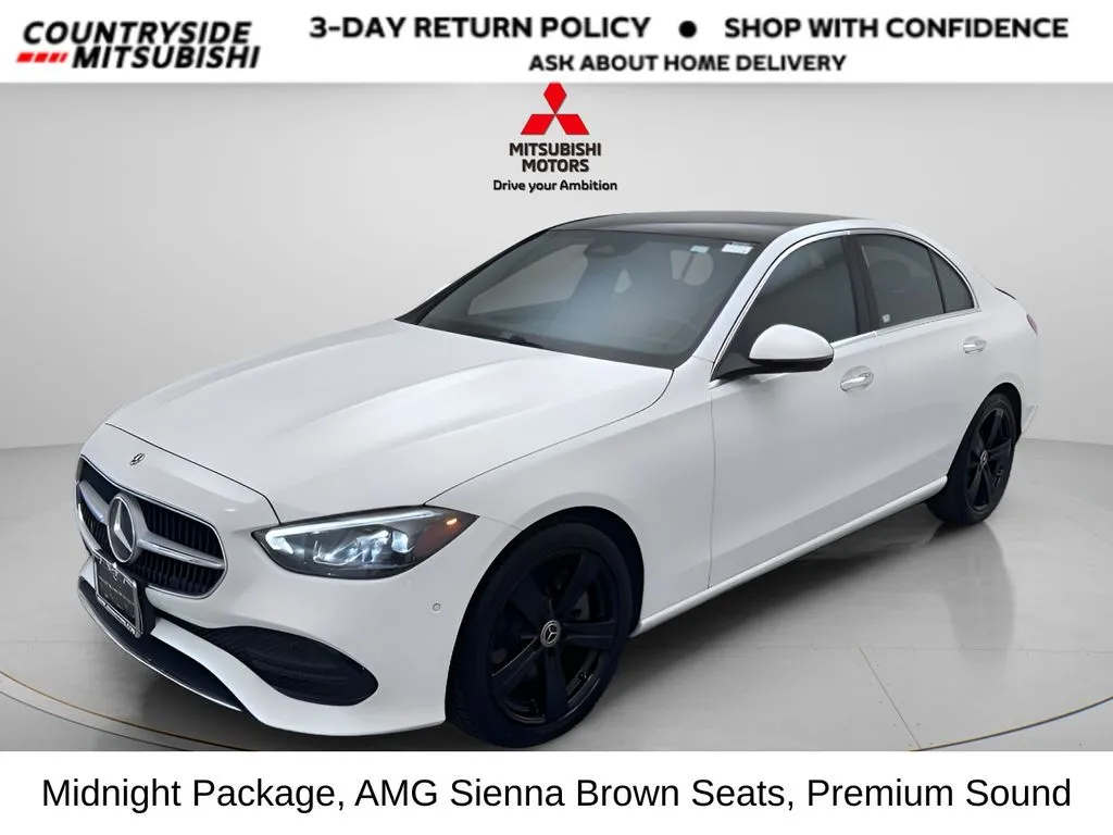 White 2025 Mercedes-Benz C-Class C 300 for sale in Countryside, IL