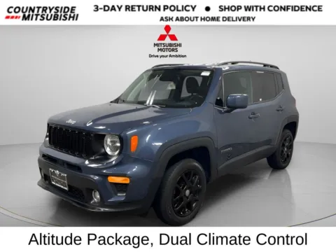 Blue 2020 Jeep Renegade Latitude for sale in Countryside, IL