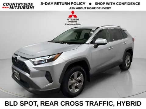 Silver 2024 Toyota RAV4 Hybrid LE for sale in Countryside, IL