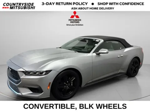 Silver 2024 Ford Mustang EcoBoost Premium for sale in Countryside, IL