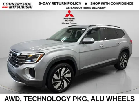 Silver 2025 Volkswagen Atlas 2.0T SE w/Technology for sale in Countryside, IL