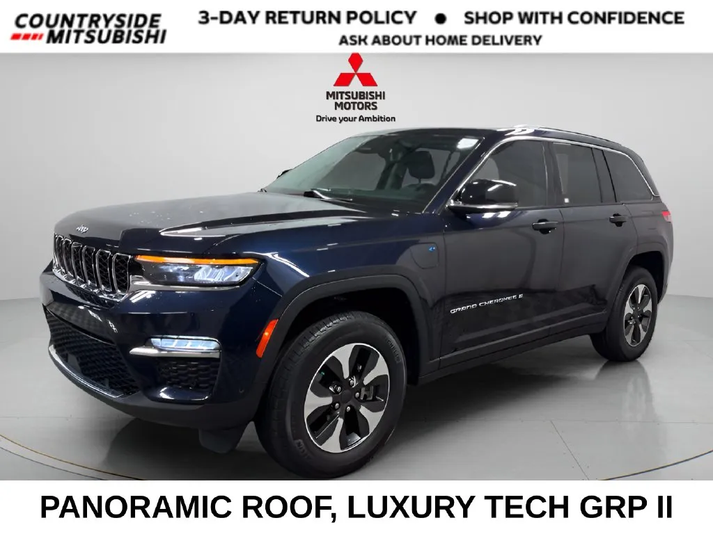 Blue 2023 Jeep Grand Cherokee 4xe for sale in Countryside, IL
