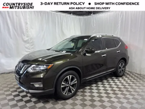 Green 2017 Nissan Rogue SL for sale in Countryside, IL