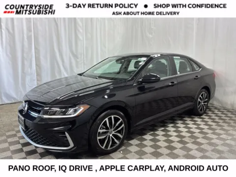 Black 2025 Volkswagen Jetta 1.5T SE for sale in Countryside, IL