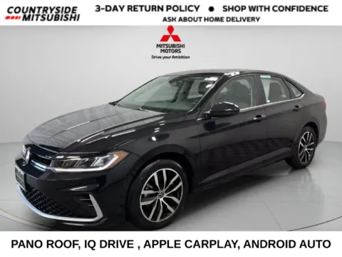 Black 2025 Volkswagen Jetta 1.5T SE for sale in Countryside, IL