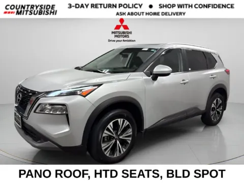 Silver 2023 Nissan Rogue SV for sale in Countryside, IL