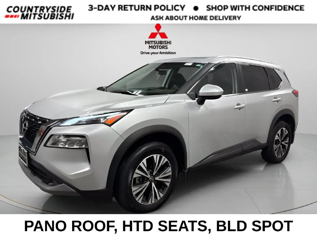 Silver 2023 Nissan Rogue SV for sale in Countryside, IL