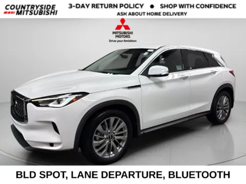 White 2023 INFINITI QX50 PURE for sale in Countryside, IL