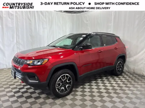 Red 2025 Jeep Compass Trailhawk for sale in Countryside, IL