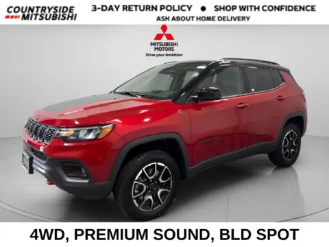Red 2025 Jeep Compass Trailhawk for sale in Countryside, IL
